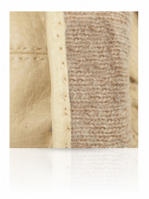 Перчатки Женские D16_6704/IVORY//11